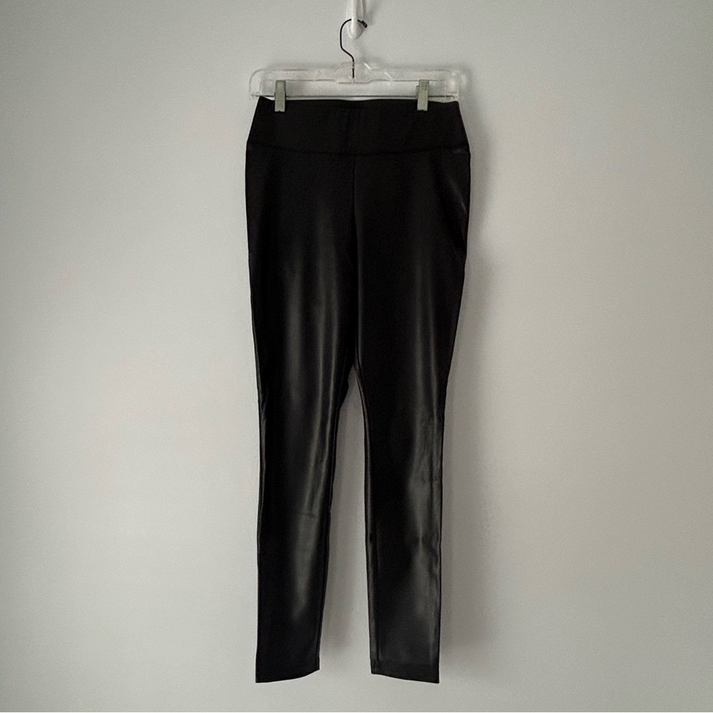 Women’s Black Leather Pants